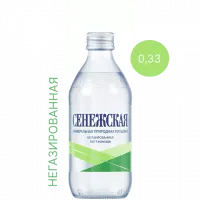 Вода Сенежская негазированная, 0,33, стекло (12)